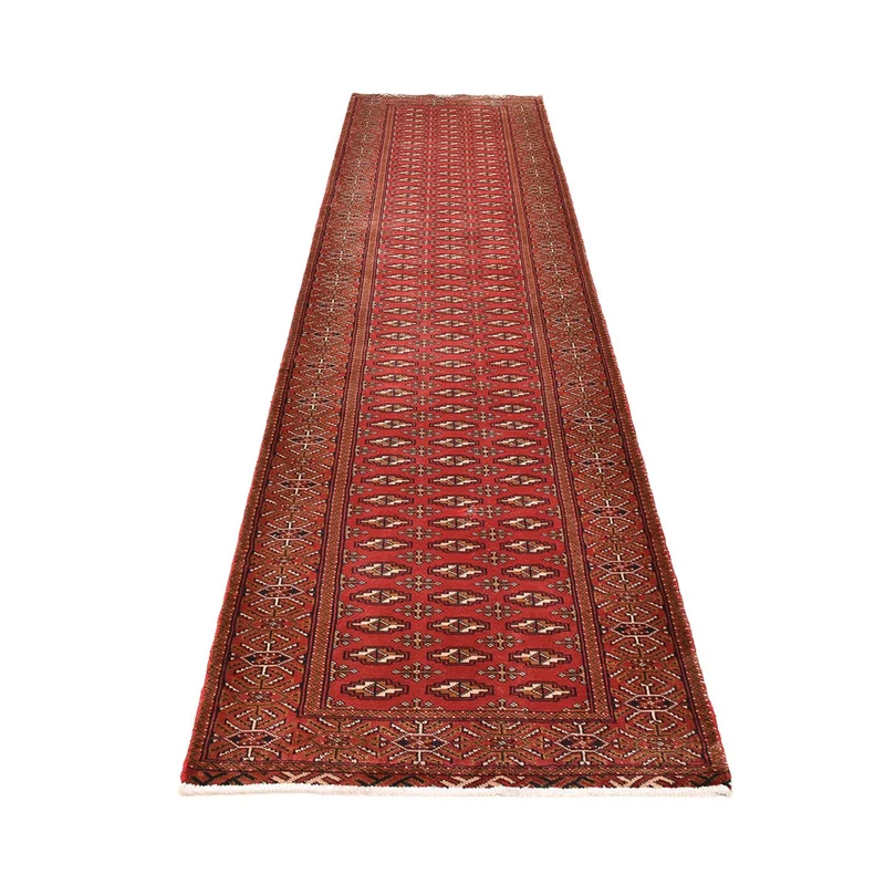 Turkaman Teppich 86x369cm - Orientteppich - rot