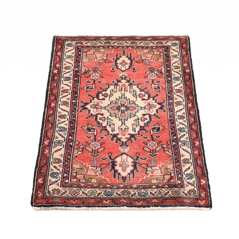 Perserteppich - Nomadic - 61 x 94 cm - rot