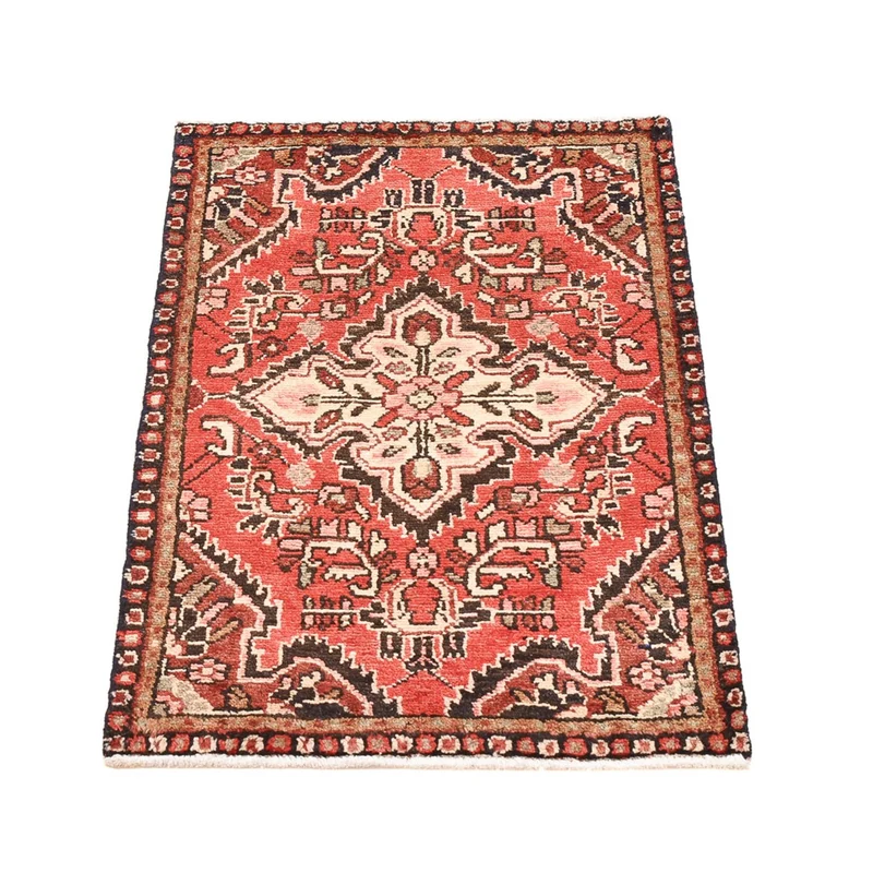 Hamadan Teppich 60x93cm - Perserteppich - rot