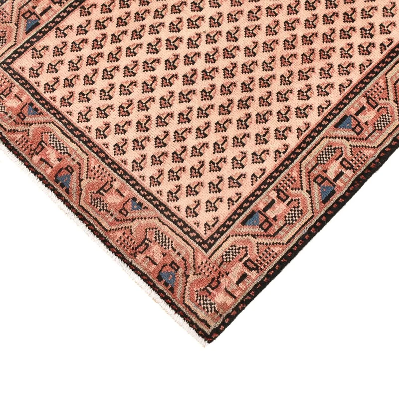 Hamadan Teppich 60x72cm - Perserteppich - rosa