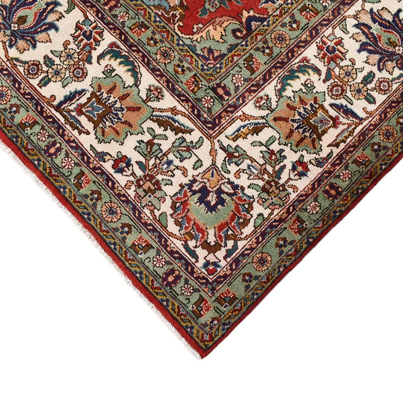 Täbriz Teppich 308x395cm - Perserteppich - rot