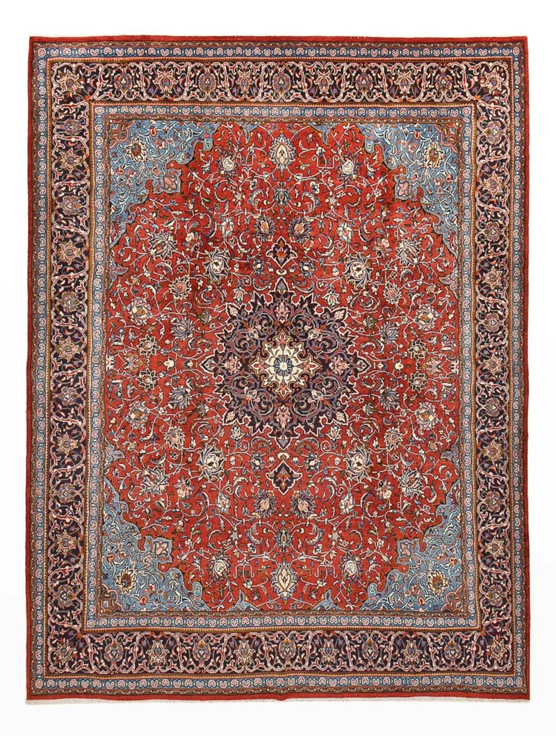 Mahal Teppich 284x392cm - Perserteppich - rot