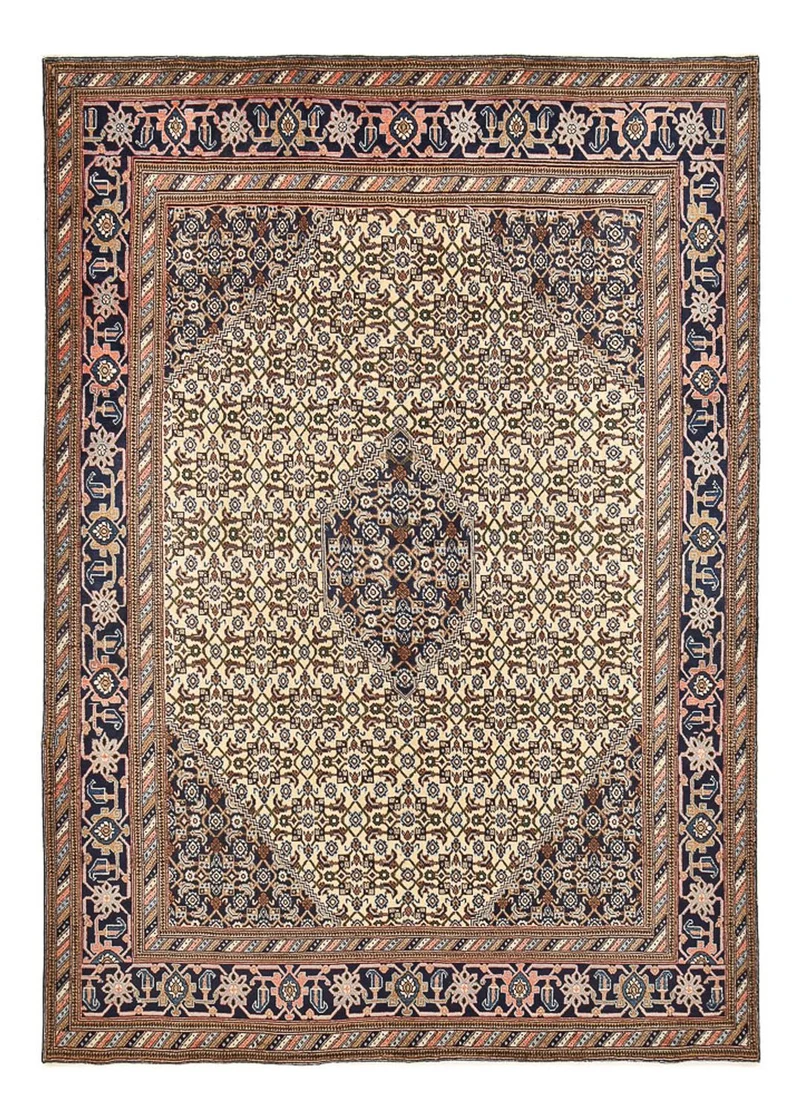 Ardebil Teppich 227x324cm - Perserteppich - sand