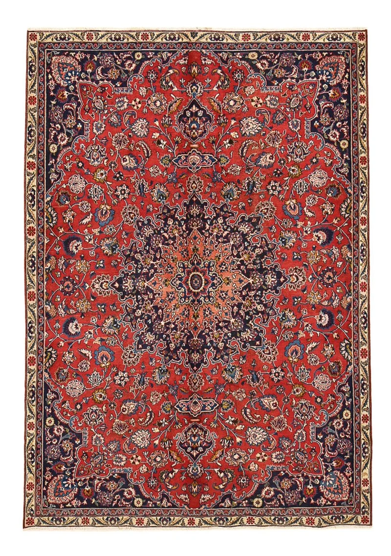 Maschad Teppich 227x320cm - Perserteppich - rot