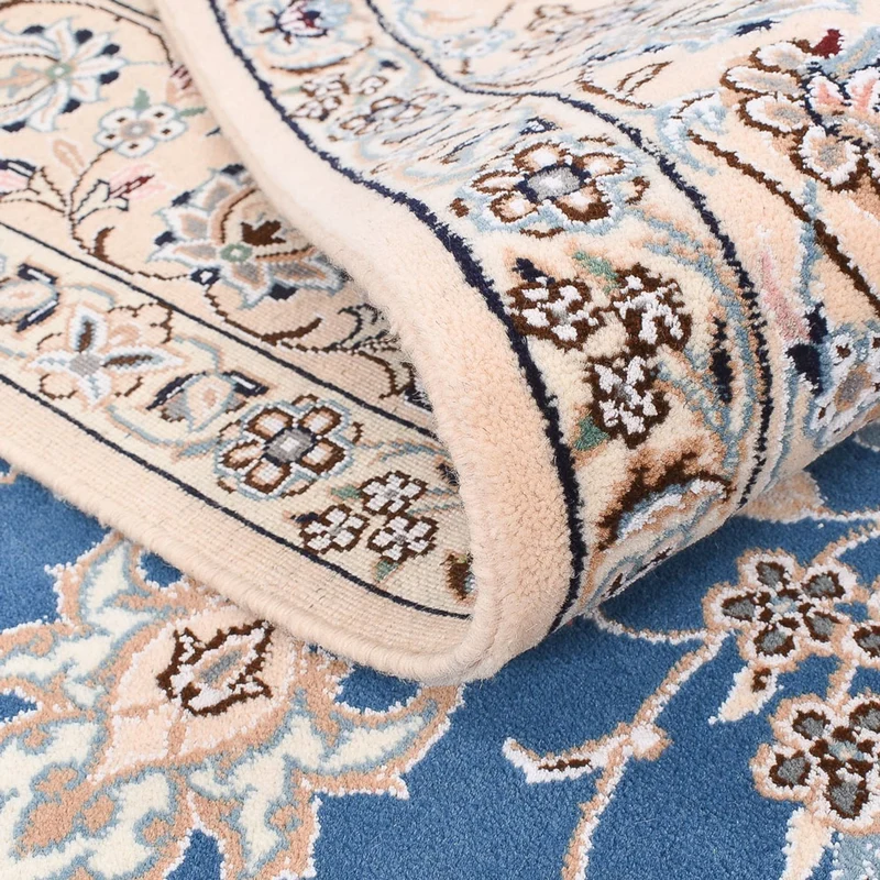 Perserteppich - Nain - Royal - 151 x 202 cm - blau