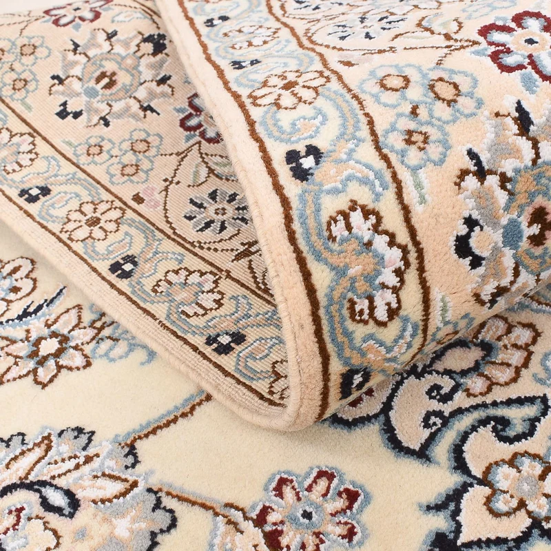 Nain - 9La Teppich 127x207cm - Perserteppich - beige