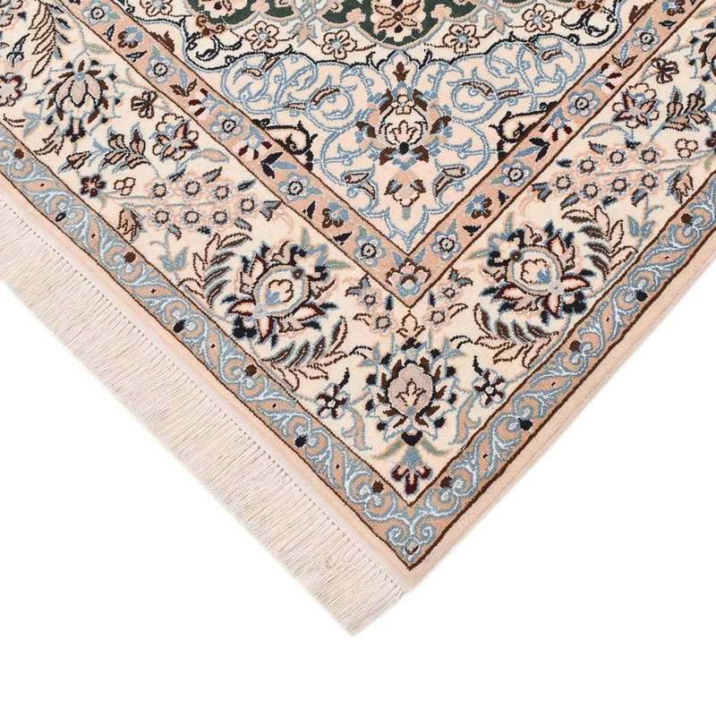 Nain - 9La Teppich 159x255cm - Perserteppich - dunkelgrün