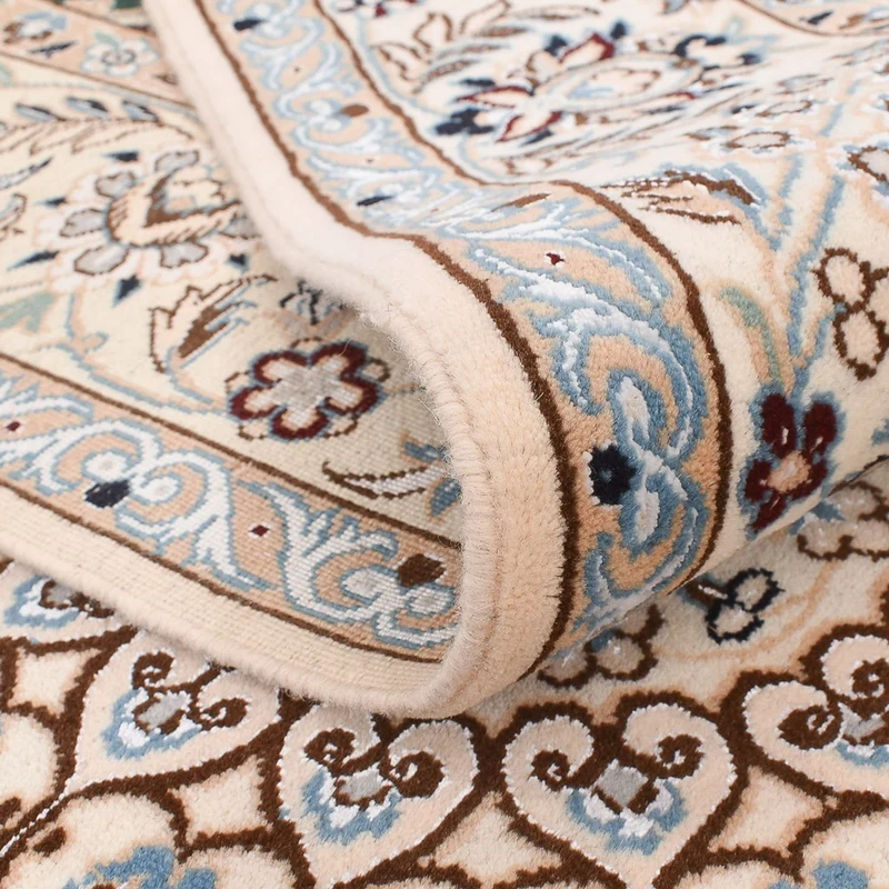 Nain - 9La Teppich 159x255cm - Perserteppich - dunkelgrün