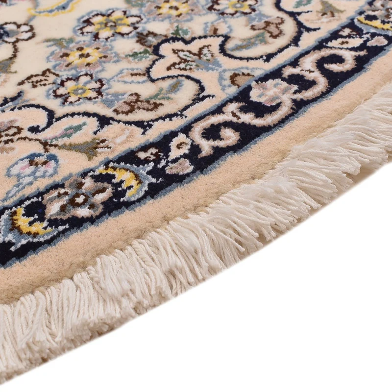 Nain - 9La Teppich 152x152cm - Perserteppich - creme