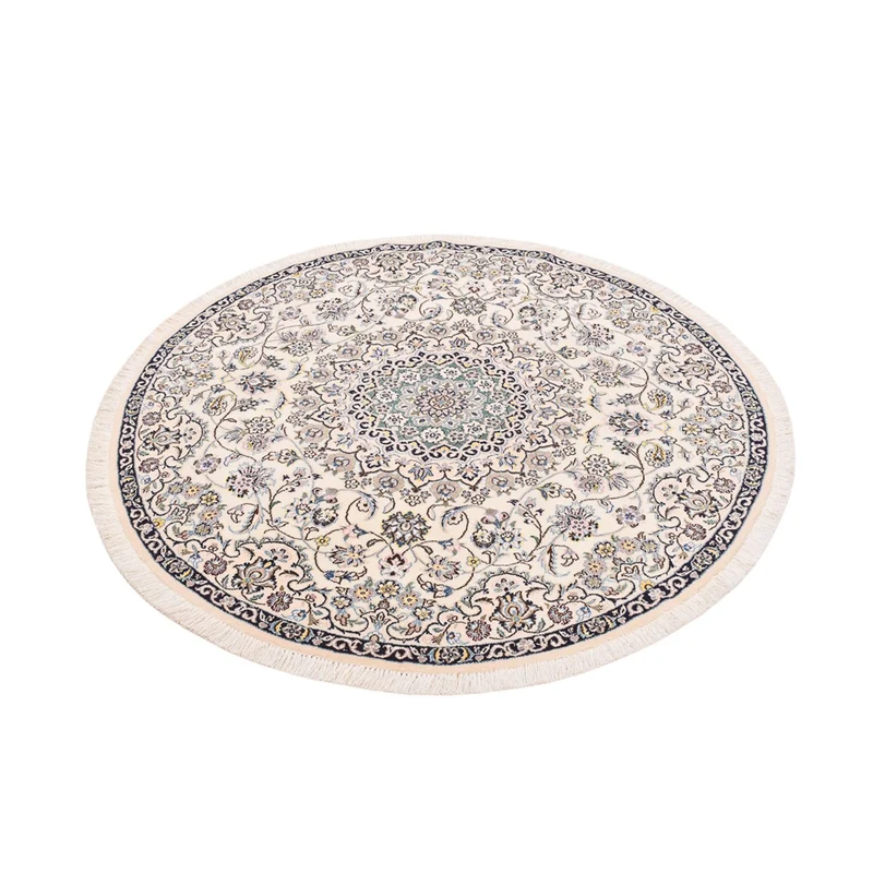 Nain - 9La Teppich 152x152cm - Perserteppich - creme