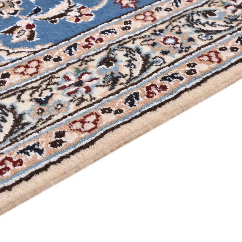 Perserteppich - Nain - Royal - 80 x 120 cm - blau