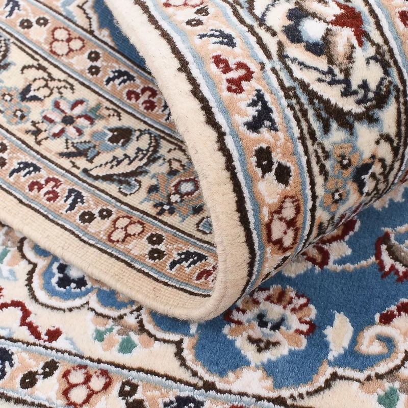 Perserteppich - Nain - Royal - 80 x 120 cm - blau