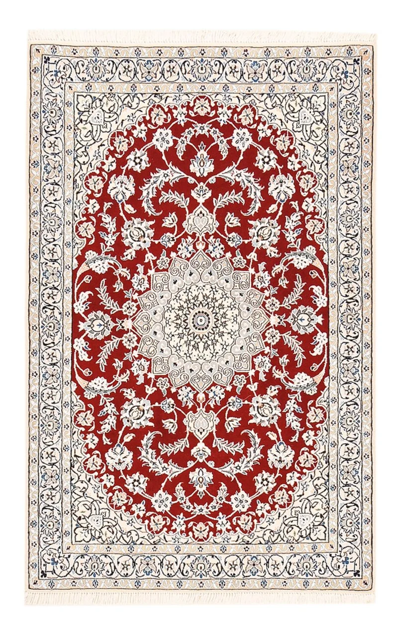 Nain - 9La Teppich 105x155cm - Perserteppich - rot