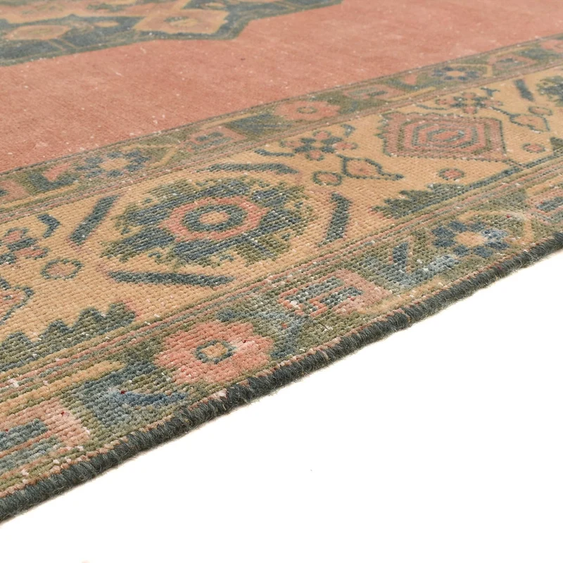 Vintage Teppich 163x233cm - hellrot