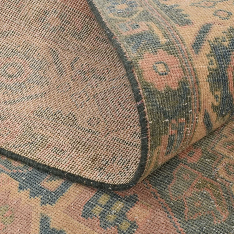 Vintage Teppich 163x233cm - hellrot