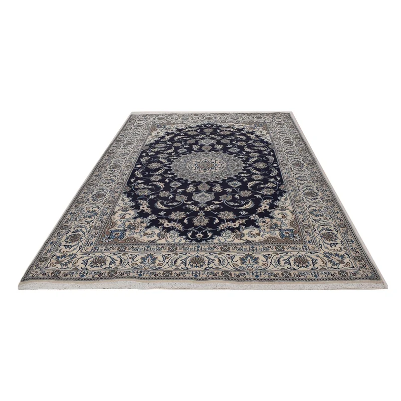 Nain - 12La Teppich 195x300cm - Perserteppich - dunkelblau