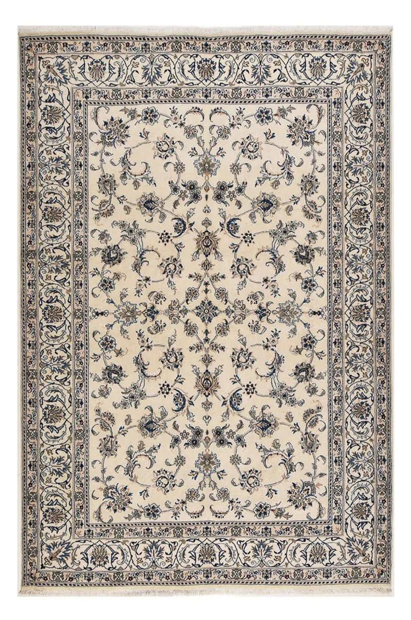 Nain - 12La Teppich 202x300cm - Perserteppich - beige