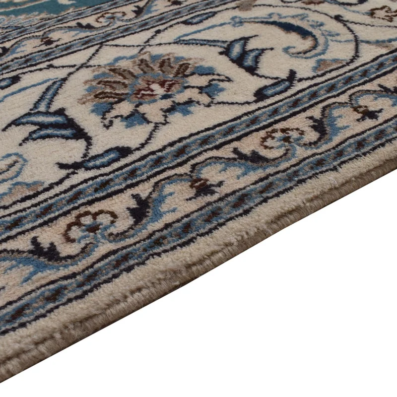 Nain - 12La Teppich 195x302cm - Perserteppich - grün
