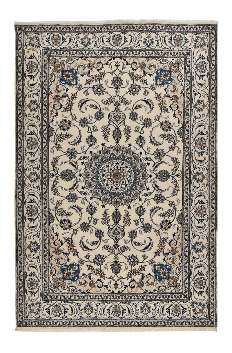 Nain - 12La Teppich 191x292cm - Perserteppich - beige