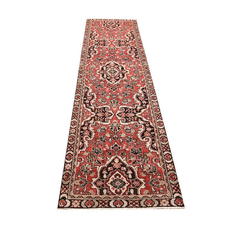 Sarough Teppich 77x323cm - Perserteppich - hellrot