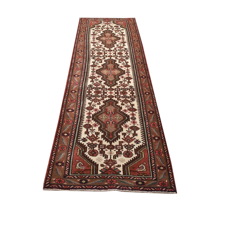 Ardebil Teppich 80x300cm - Perserteppich - beige
