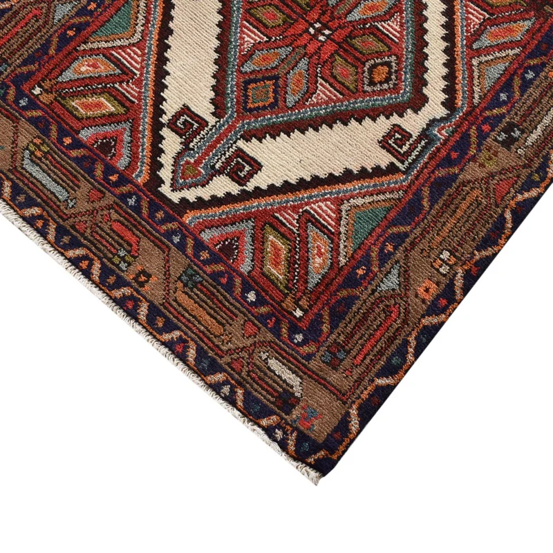 Ardebil Teppich 75x316cm - Perserteppich - hellrot