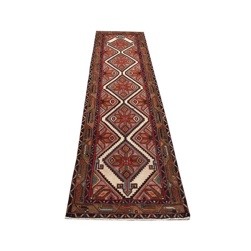 Ardebil Teppich 75x316cm - Perserteppich - hellrot