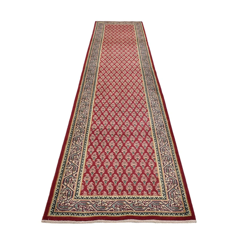 Täbriz Teppich 99x478cm - Perserteppich - rot