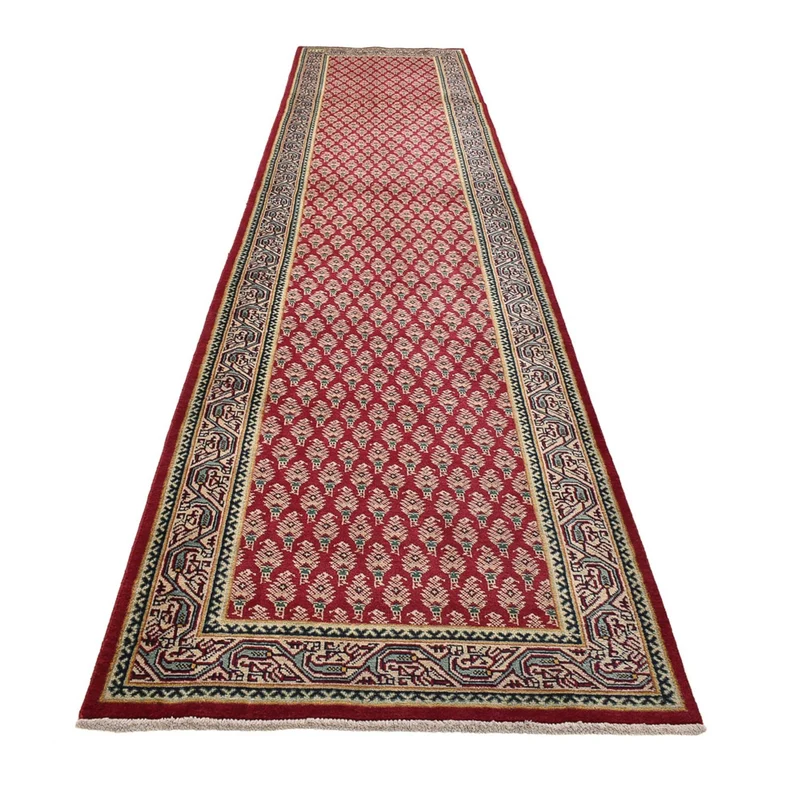 Täbriz Teppich 99x475cm - Perserteppich - rot