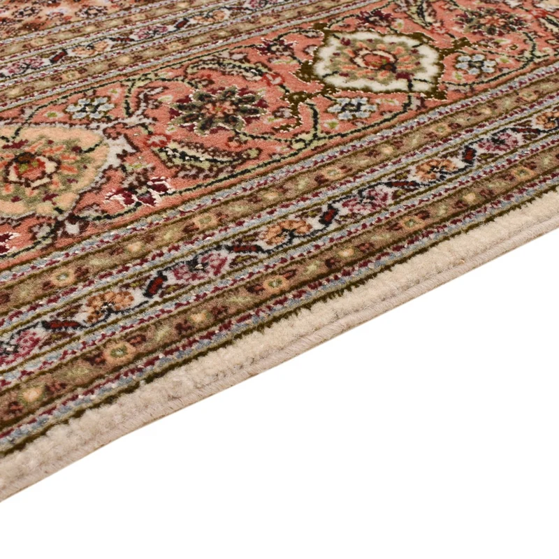Täbriz - 50 Raj Teppich 151x210cm - Perserteppich - rost