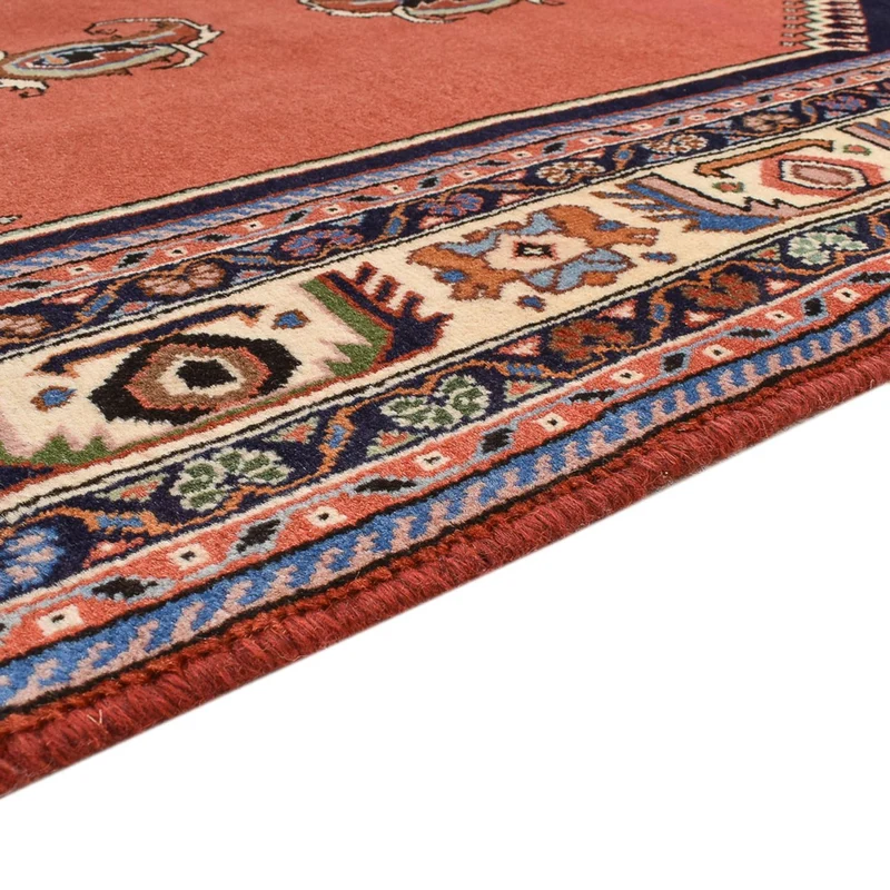 Kaschkuli Teppich 168x245cm - Perserteppich - hellrot