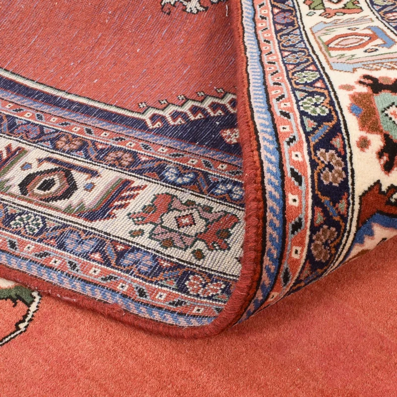 Kaschkuli Teppich 168x245cm - Perserteppich - hellrot