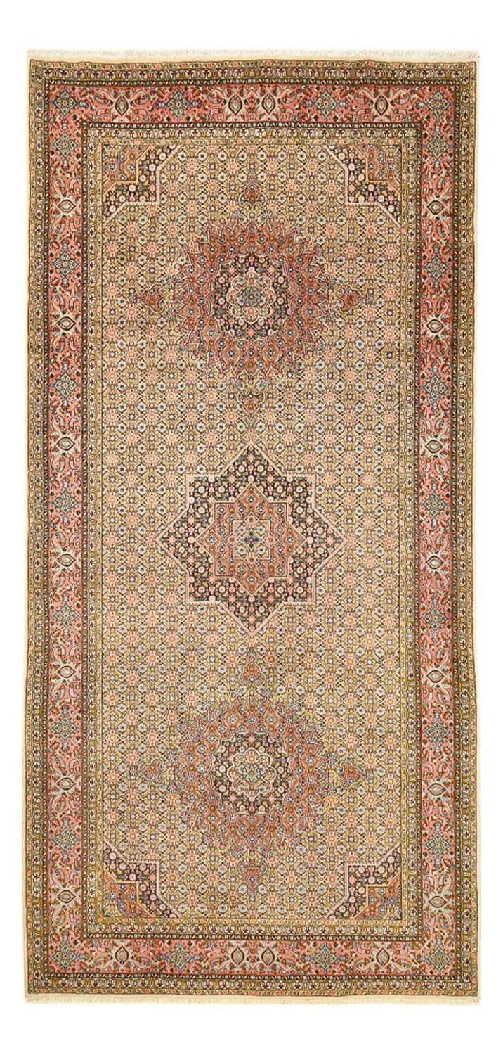 Moud Teppich 203x410cm - Perserteppich - dunkelbeige