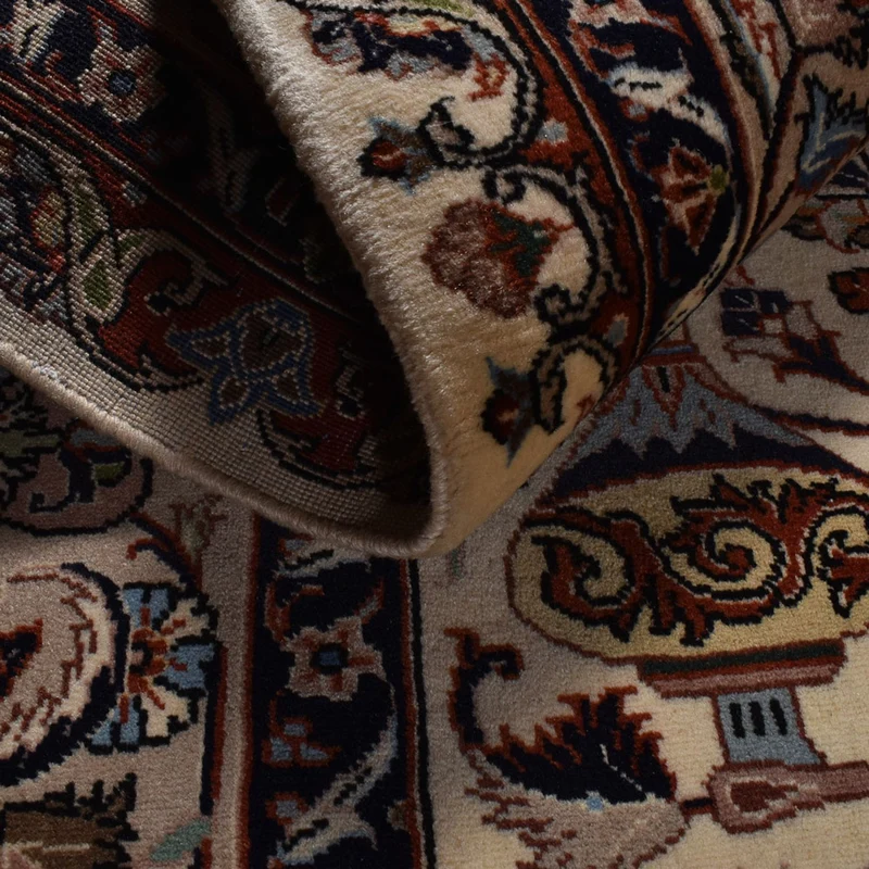 Kaschmar Teppich 202x297cm - Perserteppich - sand