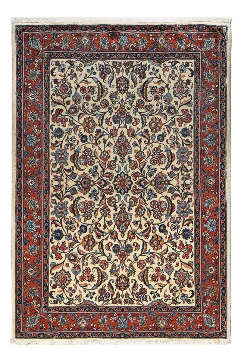 Sarough Teppich 138x202cm - Perserteppich - mehrfarbig