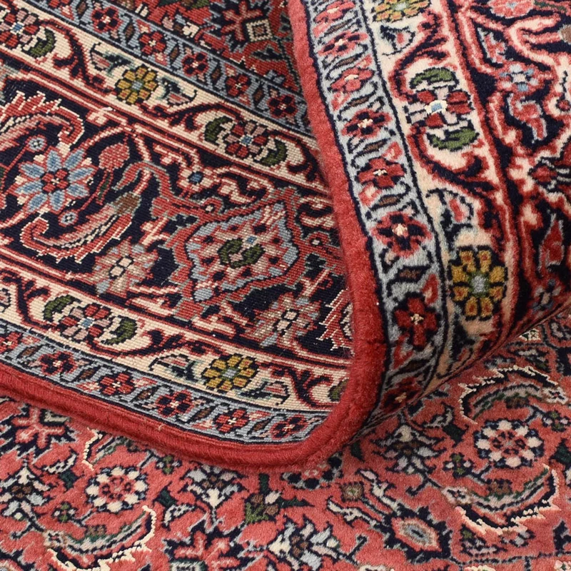 Bidjar - Zanjan Teppich 132x195cm - Perserteppich - dunkelrot