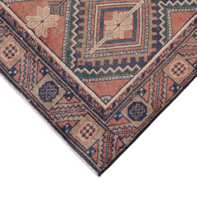 Vintage Teppich 124x198cm - mehrfarbig