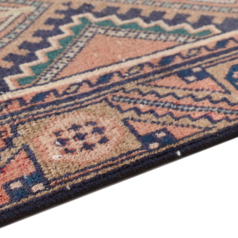 Vintage Teppich 124x198cm - mehrfarbig