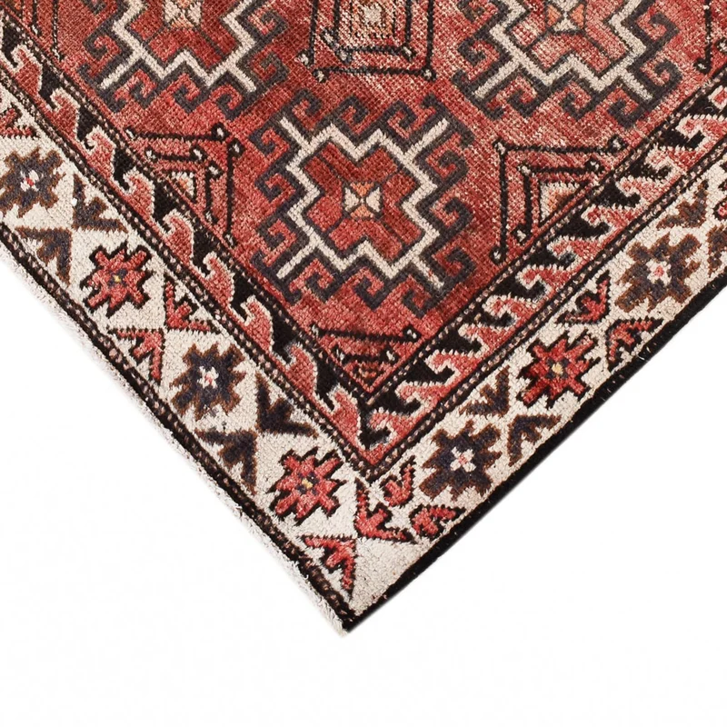 Vintage Teppich 108x194cm - rot