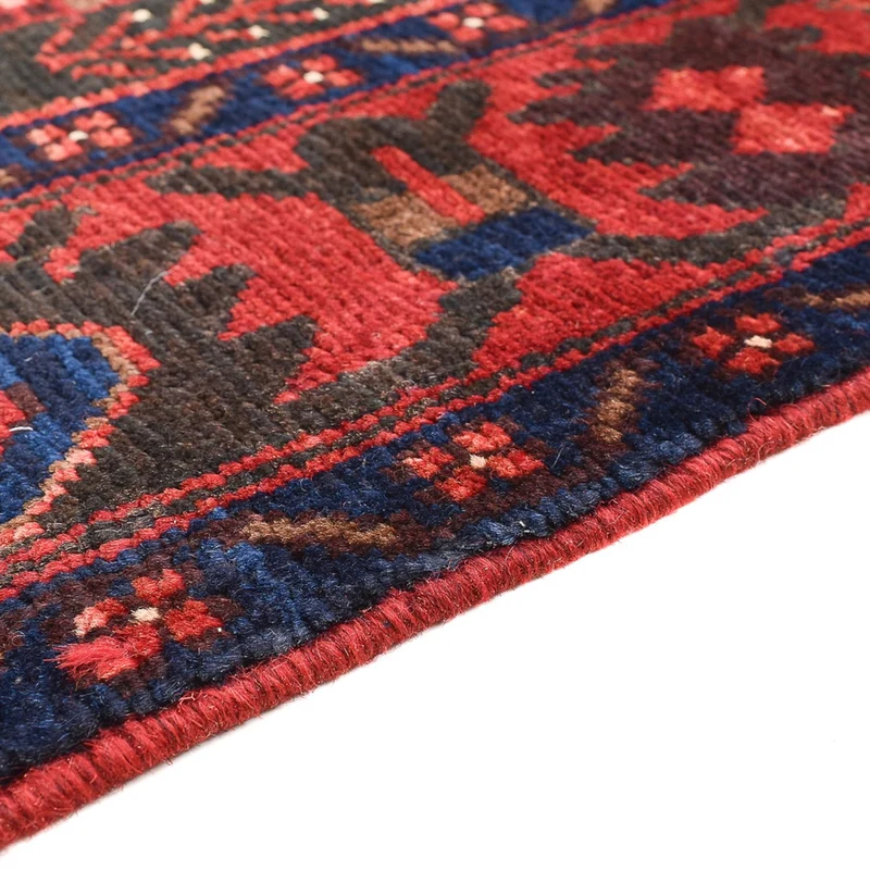 Hamadan Teppich 139x212cm - Perserteppich - rot