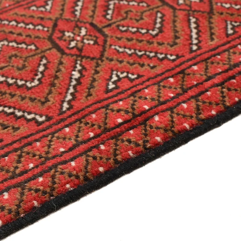Turkaman Teppich 125x186cm - Orientteppich - rot