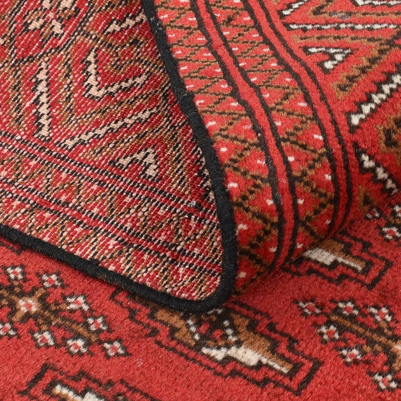 Turkaman Teppich 125x186cm - Orientteppich - rot