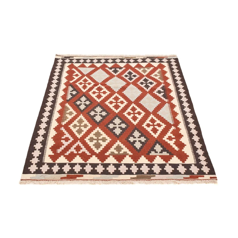 Kelim Teppich - Oriental - 110 x 146 cm - mehrfarbig