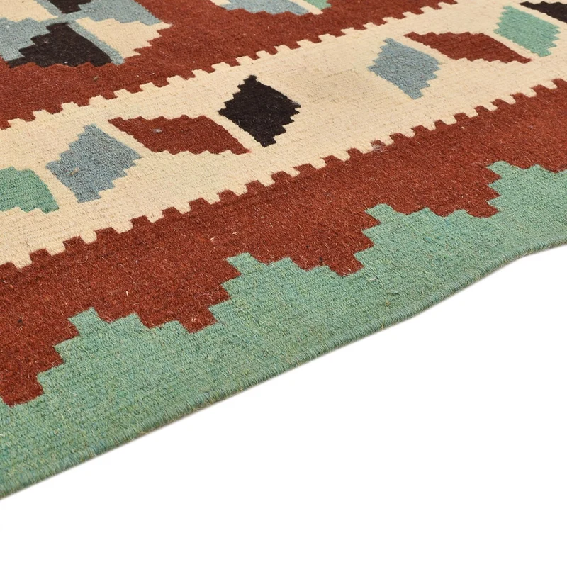 Kelim Fars Teppich 100x151cm - mehrfarbig