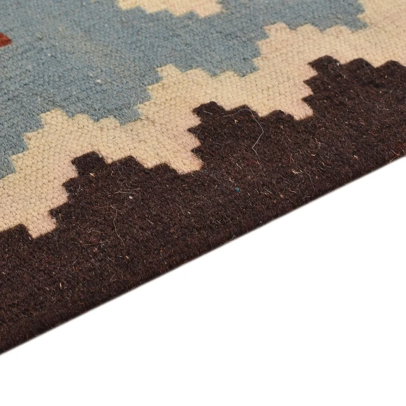 Kelim Fars Teppich 103x142cm - mehrfarbig