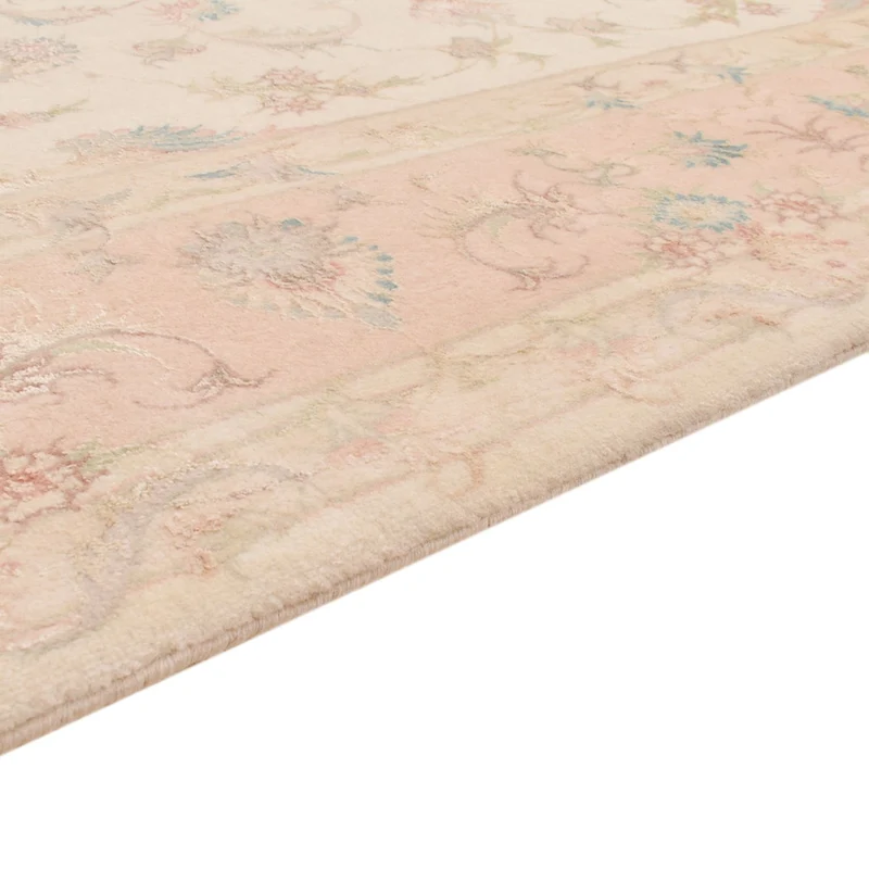 Täbriz - 50 Raj Teppich 150x218cm - Perserteppich - beige
