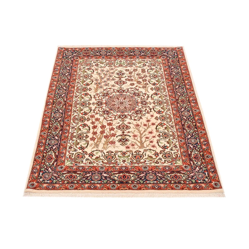 Ilam Teppich 109x157cm - Perserteppich - hellbeige