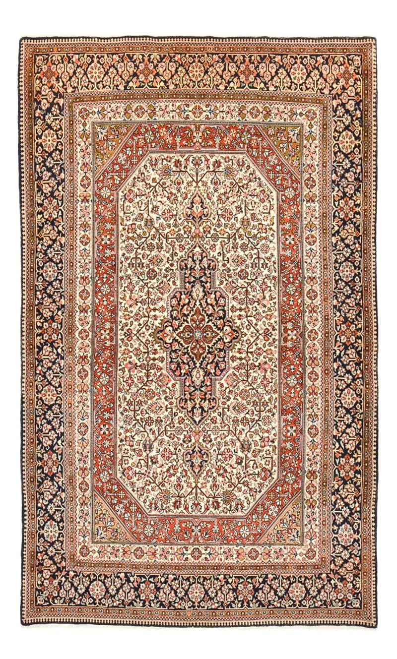 Ghom Teppich 136x220cm - Perserteppich - rost