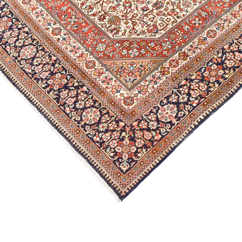 Ghom Teppich 136x220cm - Perserteppich - rost