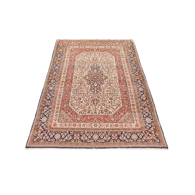 Ghom Teppich 136x220cm - Perserteppich - rost